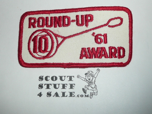 Round-up Award Patch, Generic BSA issue, 1961