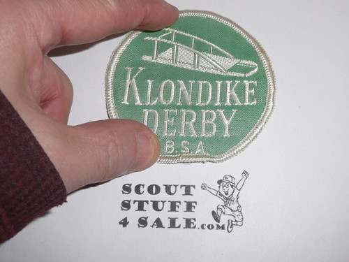 Klondike Derby Woven Patch, Generic BSA Issue