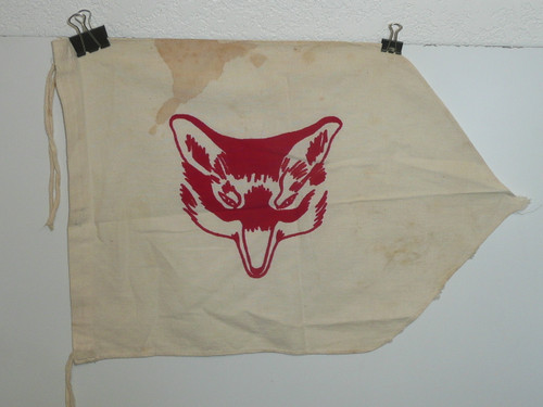 Fox Patrol Flag, Old, needs cleaning
