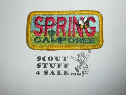 Spring Camporee Patch, Generic BSA issue, rectangle