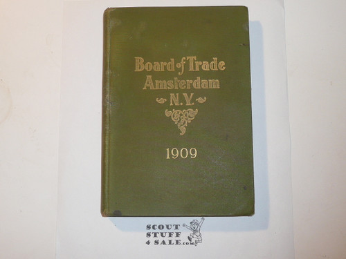 1909 Board of Trade Amersterdam New York Book