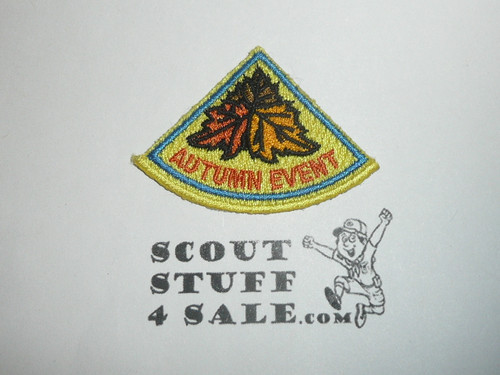 Autumn Event Patch, Generic BSA Activity
