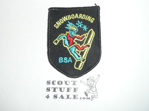 Snowboarding BSA Patch, Generic BSA Activity