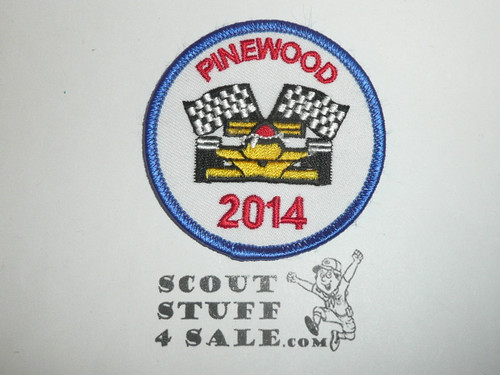Pinewood Derby 2014 Patch, Generic BSA Cub Scout Patch