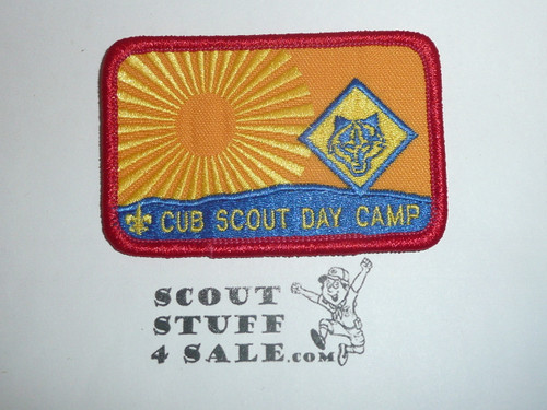 Cub Scout Day Camp Patch, Generic BSA Cub Scout Patch