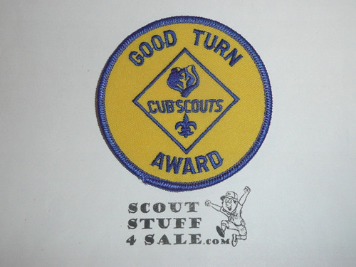 Good Turn Award Patch, Generic BSA Cub Scout Patch