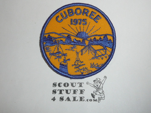 Cuboree 1975 Patch, Generic BSA Cub Scout Patch