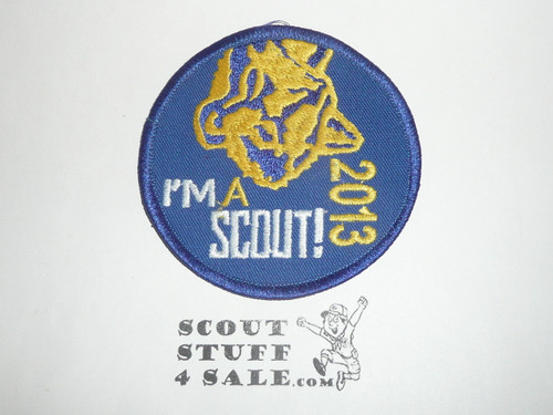 I'm a Scout 2013 Patch, Generic BSA Cub Scout Patch