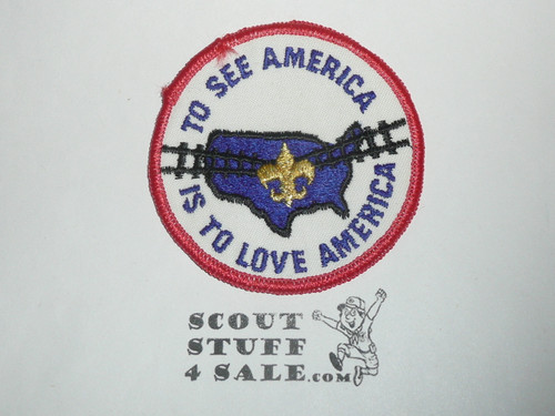 To See America is to Love America Patch, Generic BSA Patch