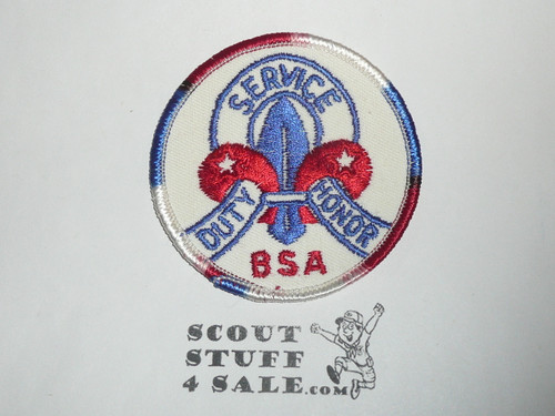 Service Duty Honor Patch, Generic BSA Patch