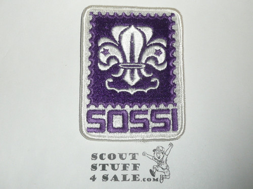 Scouts on Stamps Society International SOSSI Patch, Generic BSA Patch