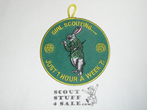 Girl Scouting...Just 1 Hour A Week Patch
