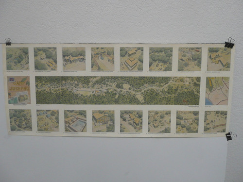 Camp Josepho Development Poster, Western Los Angeles County Council, 1990, 37" x  15.25", The Camp Burned in the Palisades Fire in 2025, #P23