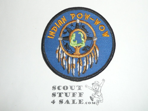 Cub Indian Pow Wow Patch, Generic BSA Cub Scout Patch
