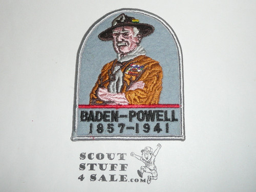 Baden Powell 1857-1941 Felt Patch, Generic BSA issue