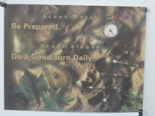 Boy Scout Motto / Slogan Poster, 19.5" x 26", #P60