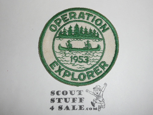 Operation Explorer Patch, Generic BSA issue, 1953
