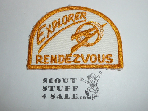 Explorer Rendezvous Patch, Generic BSA issue, 1950's