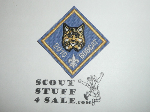 Bobcat Cub Scout Rank, twill, Special 2010