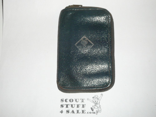 1960's Cub Scout Leather Coin Purse, used