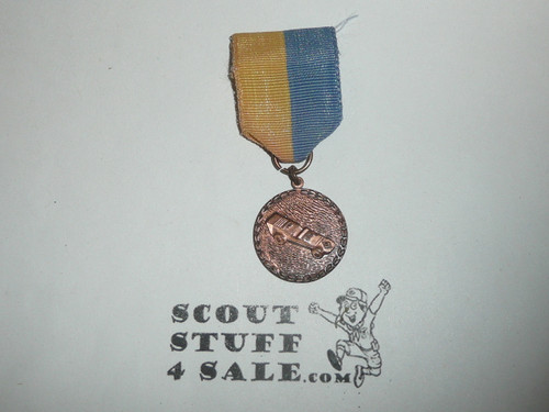 Pinewood Derby Cub Scout Medal, Copper Color
