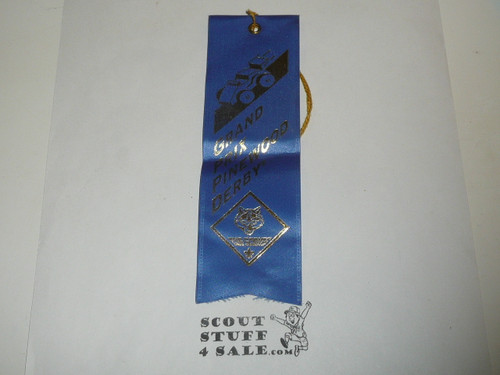Cub Scout Pinewood Derby Ribbon