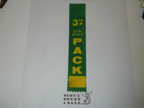 3rd Cub Scout Pack Ribbon