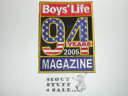 Boys' Life 2005, BSA Theme Patch