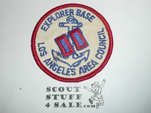 Los Angeles Area Council Explorer Base Patch, 1950's