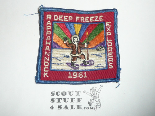1961 Rappahannock Explorers Deep Freeze Patch, sewn