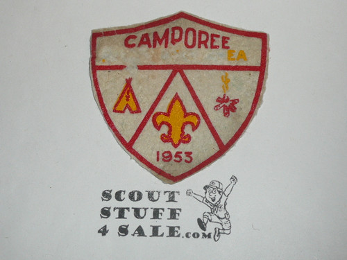 1953 Generic Boy Scout Camporee Felt Patch