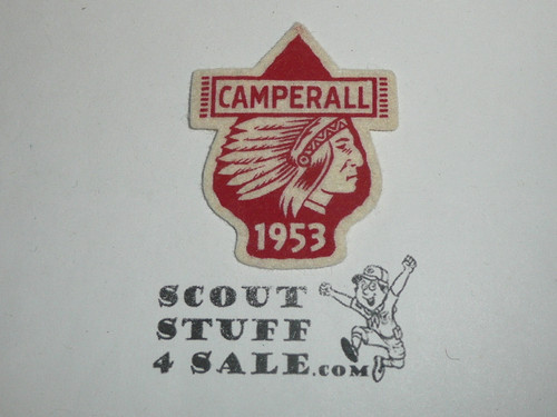 1953 Generic BSA Camperall Felt Patch