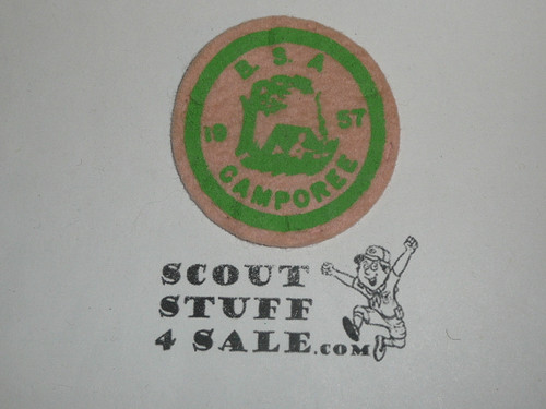 1957 Generic BSA Camporee Felt Patch
