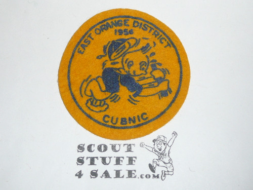 1954 East Orange District Cubnic Felt Patch