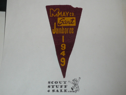 1949 May Company Los Angeles Boy Scout Jamboree Felt Patch