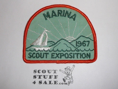 Crescent Bay Area Council, 1967 Marina District Scout Exposition Patch