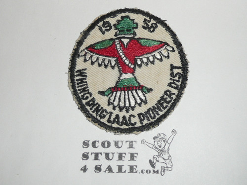 Los Angeles Area Council, Pioneer District Whing Ding Patch, 1958, lite use