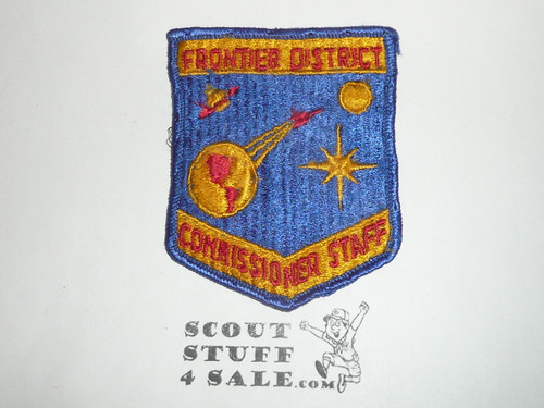 Los Angeles Area Council, Frontier District Commissioner Staff Patch, lite use