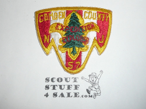 1957 Camden County Council Explorer Expedition Patch