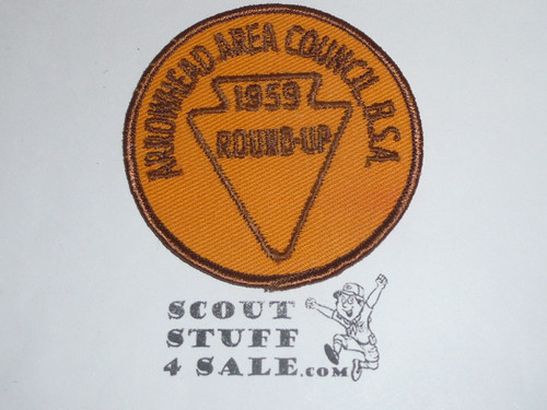 Arrowhead Area Council Round-up Patch, 1959