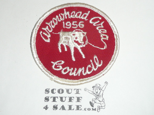 Arrowhead Area Council Patch, 1956