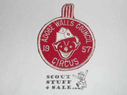 Adobe Walls Council Circus Patch, 1957