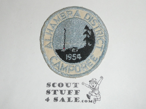 Alhambra District Camporee Patch, 1954
