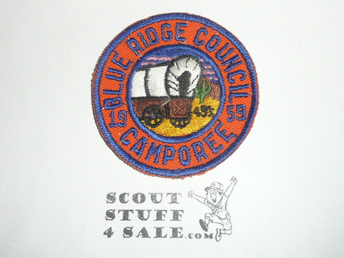 Blue Ridge Council Camporee Patch, 1959