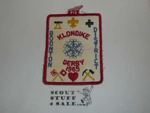 Boontoon District Klondike Derby Patch, 1965