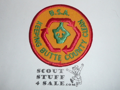 Keeping Butte County Clean Boy Scout Patch