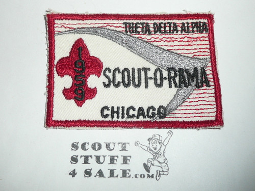 Chicago Area Council Theta Delta Alpha Scout-O-Rama Patch, 1959