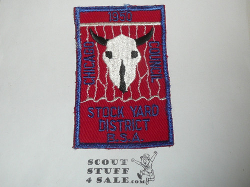 Chicago Area Council, Stock Yard District Patch, 1950