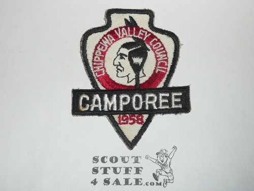 Chippewa Valley Council Camporee Patch, 1958