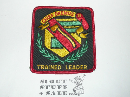 Chief Okemos Council Trained Leader Patch